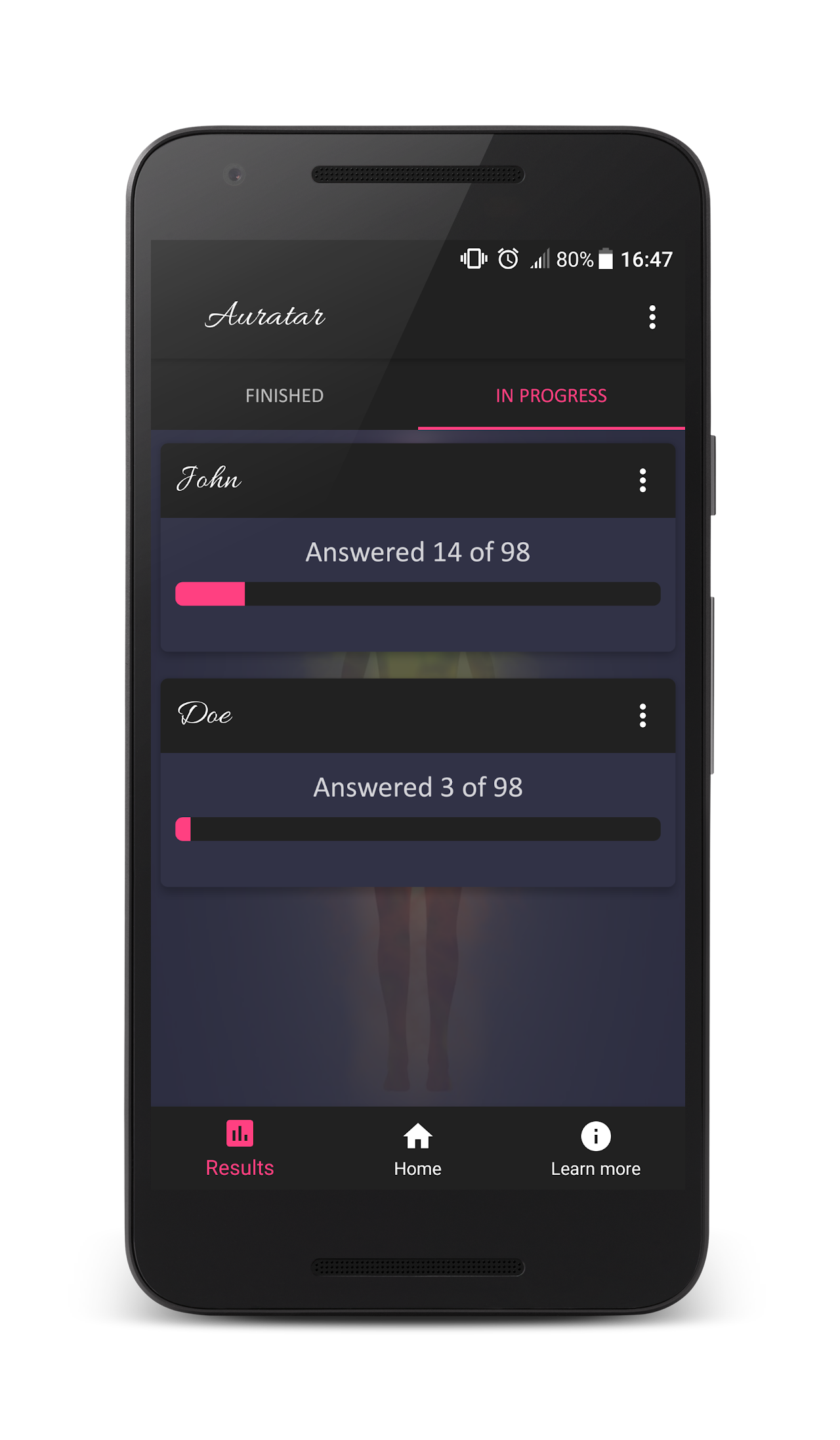 Auratar screenshot 4